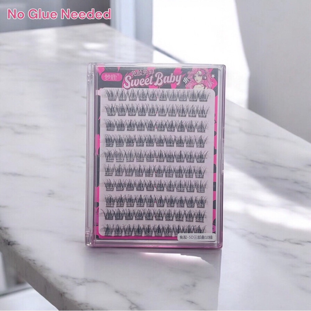 Sweet Baby Self-Adhesive False Lashes.